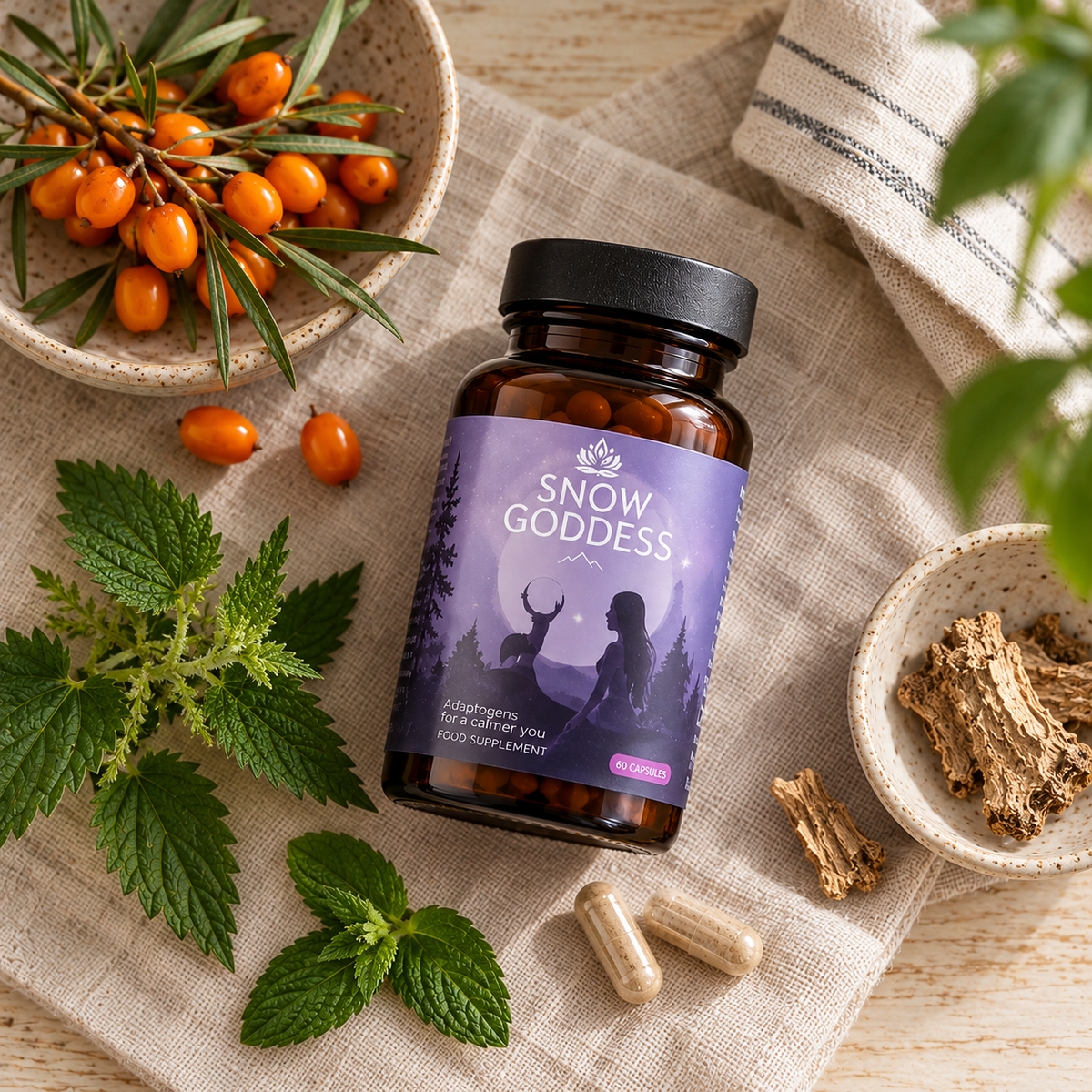 Snow Goddess: Nordic Organ & Herb Capsules